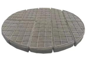 Quality Customized SS304 Distillation Column Special York431 Mesh Pad Demister wholesale