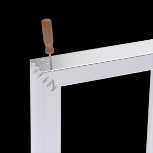 Quality 3Full Half Mortise LED Display Frame Tenon Steel Light Up Frame Box wholesale