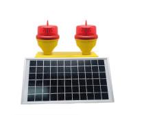 Quality Solar Powered Double LED Aviation Obstruction Light Low Intensity wholesale