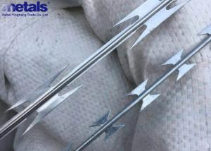 Quality Galvanized Steel Barbed Concertina Wire Coil BTO-22 450MM OEM wholesale