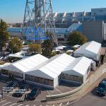 Luxury Wedding Marquee Tents With Aluminum Alloy PVC Clear Span Structure A
