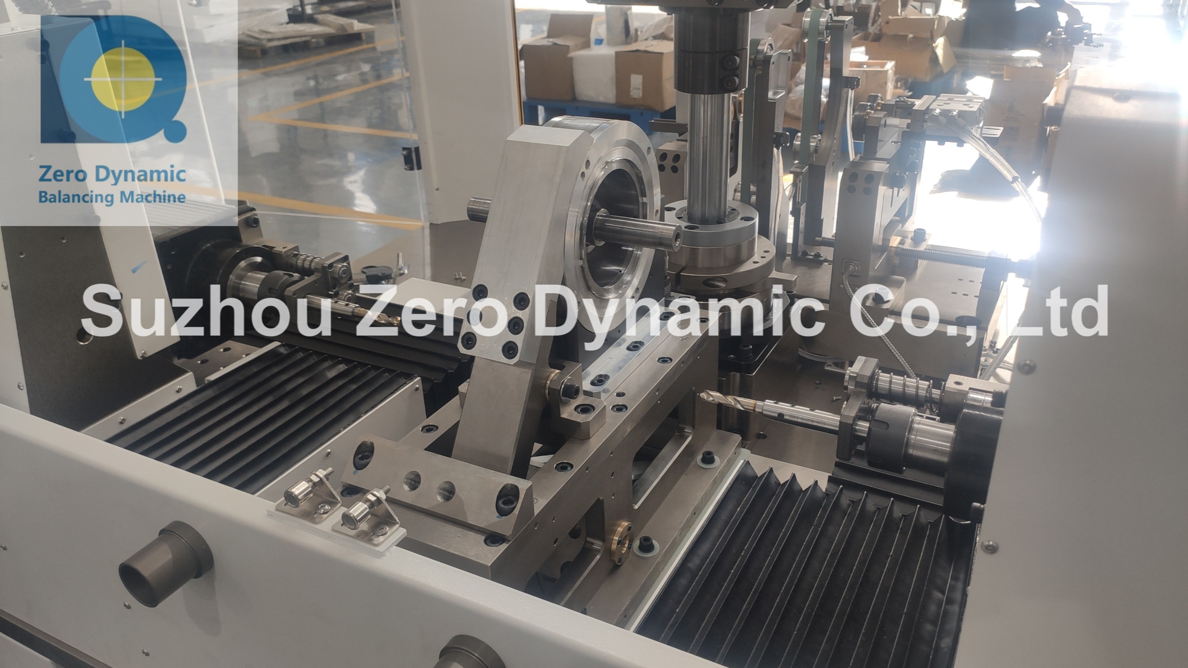 Two Station Electric Tricycle Motor Rotor Balancing Machine End Plane Drilling Correction Balancer