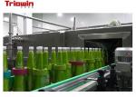 Beverage Glass Bottle Packaging Line , Industrial Bottle Filling Equipment