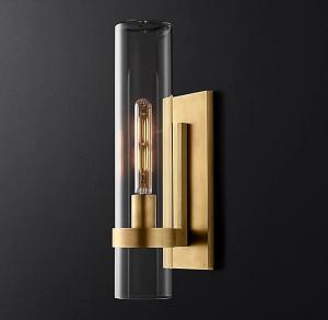 Quality CE Decorative Wall Lamps Brass Exterior Lights Wall Mount 2000K CRI 99 wholesale