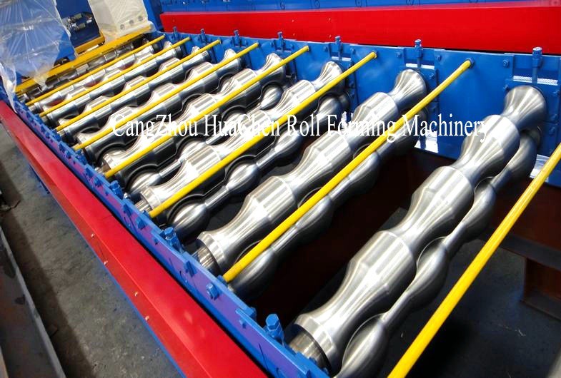 Color Steel Galvanized Double Layer Roll Forming Machine , Roof Panel Roll Form Equipment