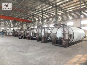 Quality Q235b Steel Bitumen Heating Tank , Road Maintenance Asphalt Mixing Plant wholesale