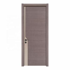 Quality 6 Layers PU Painting HDF Engineered Wood External Doors 45mm Thick wholesale