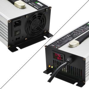 Quality 24V 30A 35A Intelligent Electric Car Battery Charger Aluminum Alloy wholesale