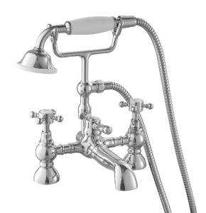 Quality Brass Bathroom Vanity Faucets , Modern Bath Mixer Taps With Shower wholesale
