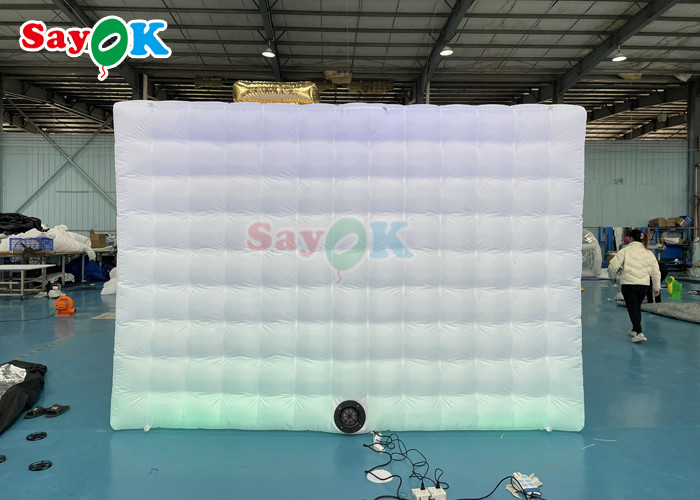 Event Booth Displays Camera Shaped Inflatable Photo Booth Enclosure For Exhibition / Bar