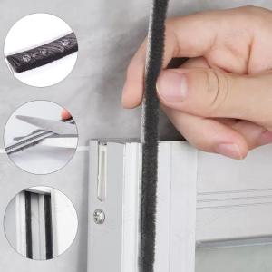 Quality Pest Control Card Slot 6x6mm Window Wool Pile Weather Strip Replacement wholesale