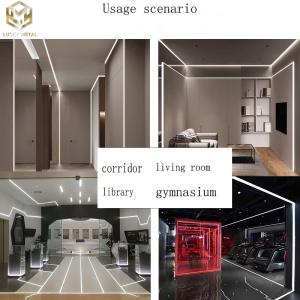 Quality ​Diy-Friendly Aluminum LED Strip Profile Adjustable Length Pre-Drilled Holes wholesale
