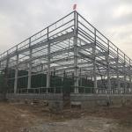Metal Construction Building Welded H Steel Framed Agricultural Buildings With H