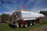 3 Axles 29000L 32000L ADR OZ Water Tanker Semi Trailer