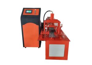 Quality Garage Roller Shutter Door Roll Forming Machine 12 Rows Rollers Customized Color wholesale