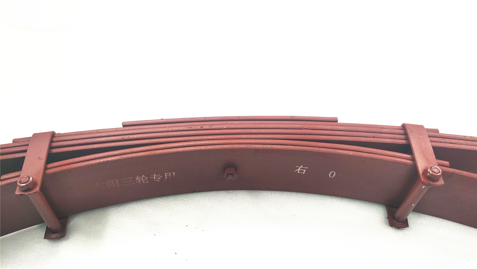 5 2 pcs Red Hard Steel Leaf Spring for Universal Motorcycle Tricycle Parts OEM