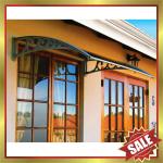 DIY awning/canopy for door and window