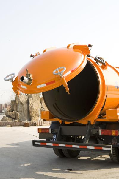 Sinotruk Howo7 16CBM Vacuum Pump Septic Tank Cleaning Truck Collecting Sewage