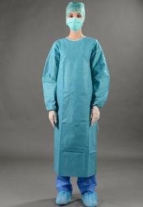 Quality Breathable Disposable Surgical Gown , Fluid Resistant Disposable Sterile Gowns wholesale