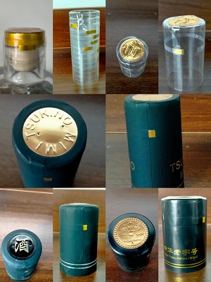 500 Ml 16 Oz Clear Spirit Glass Bottles With Cork Lids And Seal Shrink Capsules Caps
