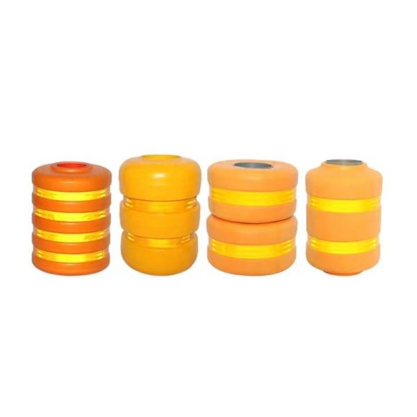 Road Traffic Safe Rotational Type Road Safety Guardrail EVA Material Guardrail