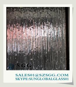 Quality decorative patterned glass 5mm with nice price wholesale