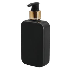 Quality Empty 150ml Lotion Bottle Recyclable Black HDPE Plastic Pump Bottles wholesale