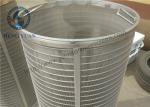 Corrosion Resistance Rotary Screen Drum For Chemical Filter Treatment