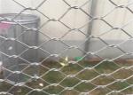 Flexible Cable Stainless Steel Aviary Wire Netting knotted And Ferruled
