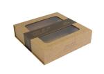Creative Custom Printed Cosmetic Boxes , Retail Packaging Window Boxes 4*4*12cm