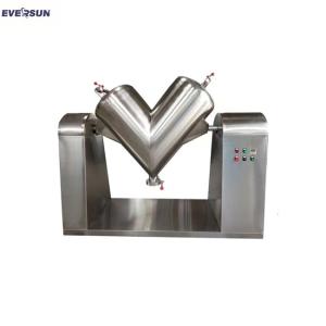 Quality SUS304 / 316L Small V Type Powder Mixer 100L Protein Powder Mixing Machine wholesale