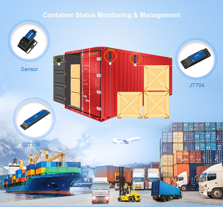 Anti Theft 160g 850Mhz Container GPS Tracker For Position Locating