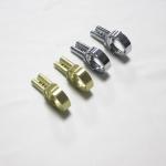 Plating Golden Aluminum Alloy Die Casting Parts ISO9001 Rustproof