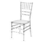 White Plastic Chiavari Chairs Modern Banquet Chairs Hotel Furniture