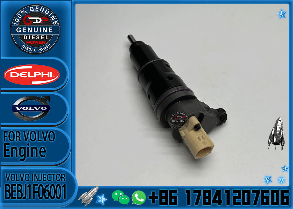 Fuel Injector Assembly BEBJ1F06001 22311990 22459522 BEBJ1F05002 BEBJ1F08001 1112010-E9500 For VOL Engine