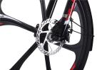 26 inch Rear Hub Motor 24 Speed Mountain Electric Bike With Double Disc Brake