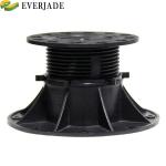Aluminum Joist PVC Pedestal System for WPC Decking Height 30-220mm Easy