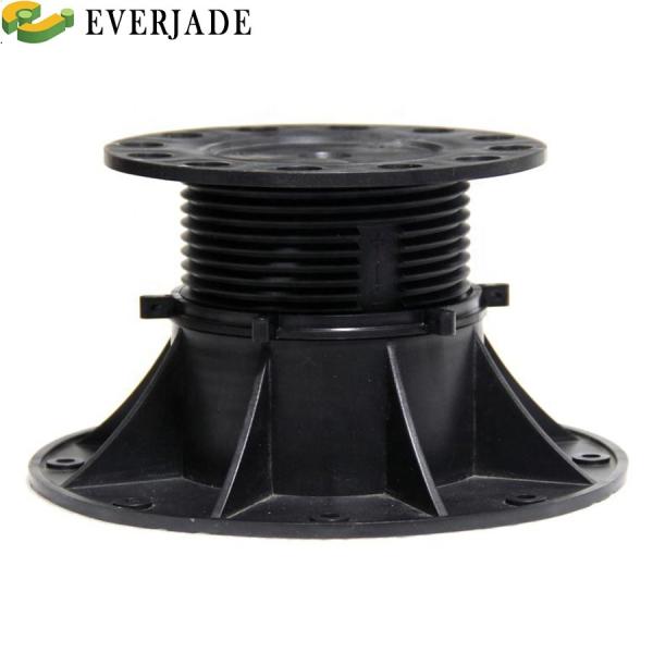 Aluminum Joist PVC Pedestal System for WPC Decking Height 30-220mm Easy