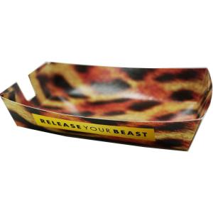 Quality Disposable Paper Food Trays Cardboard Box Recyclable Custom Logo Stable wholesale
