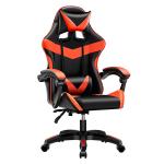 ISO9001/ISO14001 Certified Black Gaming Chair with BIFMA Passed 60mm PU Nylon