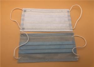 Quality Blue Disposable 3 Ply Medical Disposable Mask Breathing For Personal Care wholesale