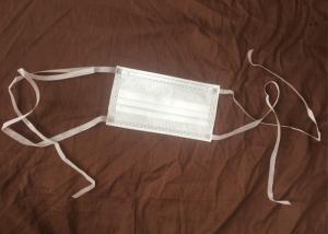 Quality BFE99 Tie On Protection Earloop 3 Ply Face Mask wholesale