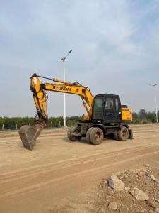 Quality Used Hyundai Excavator 150w-7 Second Hand Digger Machine For Spot Goods wholesale