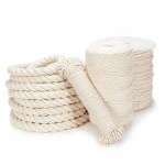 Twisted Macrame Cord 3mm 4mm 5mm Natural Cotton Rope with Soft Natural Advantage