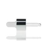 Unique Shape Skin Care Serum Oil Use 15ml Clear Glass Dropper Bottle In Stock