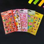 0.05mm Childrens Reward Stickers Luminous Custom Promotional Stickers