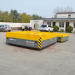 17 Tons Industrial Material Transfer Cart With Mecanum Wheel Stepless Speed