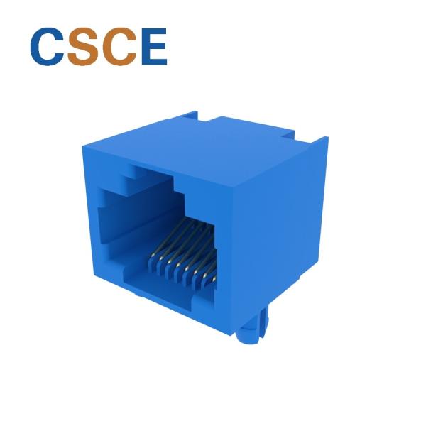 Plastic Housing RJ45 Internet Connection , 10 / 100 Megabit RJ45 Through