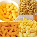 Industrial Snack Food Extruder Machine Extruded Inflated Technology CE ISO
