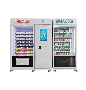 Quality Snack Food Vending Machines For Sale With Refrigeration Touch Screen Micron Smart Vending Machine wholesale